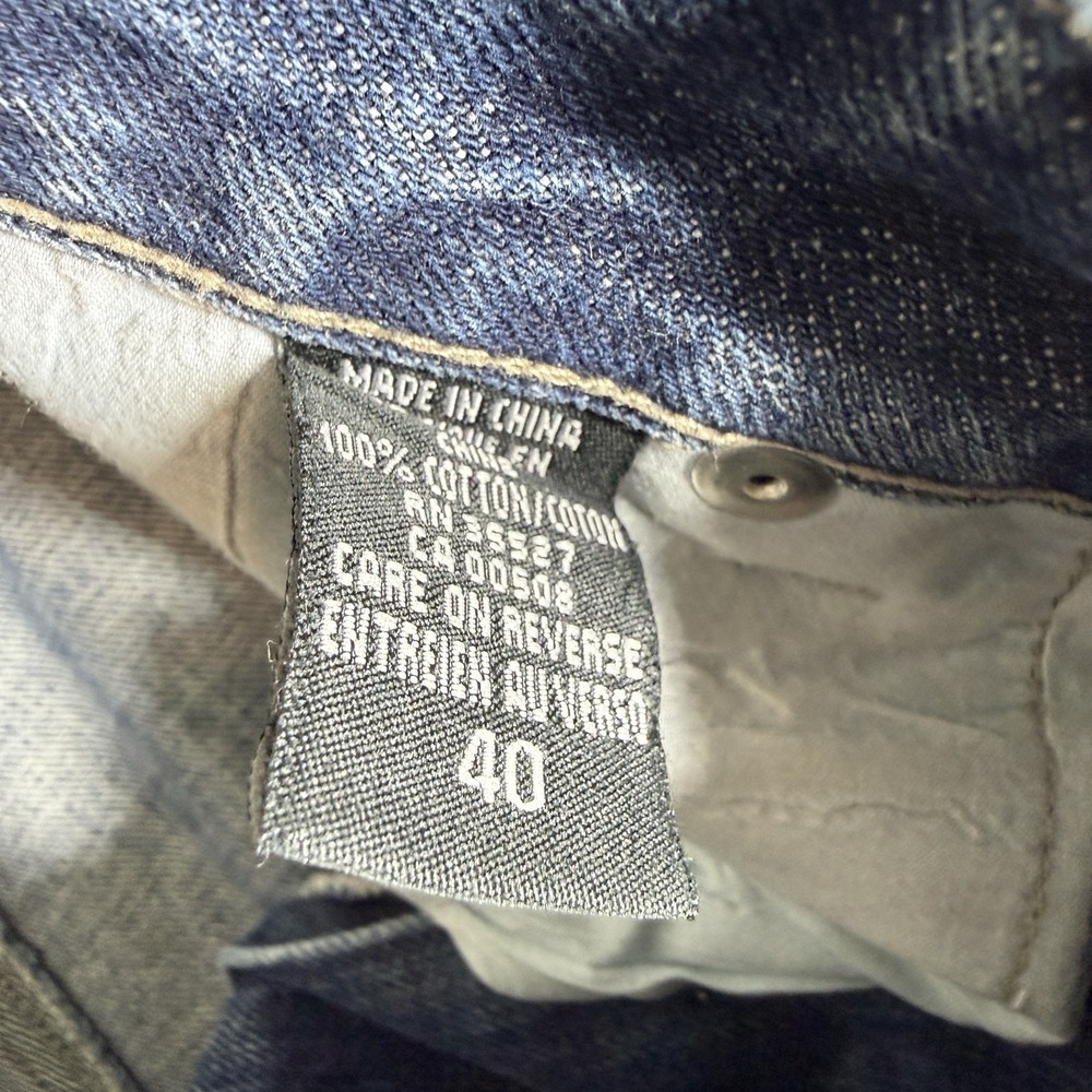 Marithe Francois Girbaud Baggy Denim Jeans Men's 40x33 Skater Y2K - Picture 11 of 14